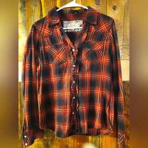Long sleeve flannel